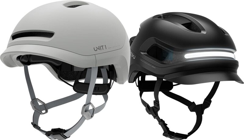 自転車等の利用者の頭部を守るだけでなく、利用者の存在を周囲の車両運転者に認識させることができるヘルメット、UNIT 1の「スマートヘルメット」