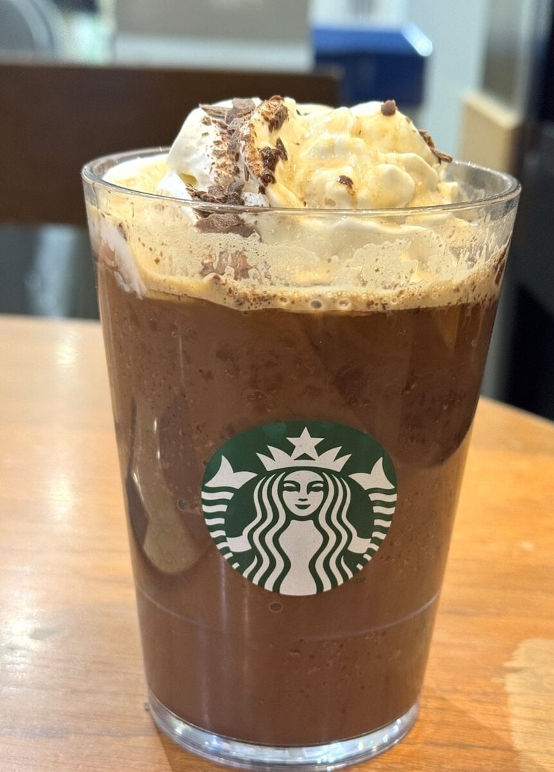 スターバックスコーヒー「カカオ エスプレッソ アフォガート フラペチーノ」