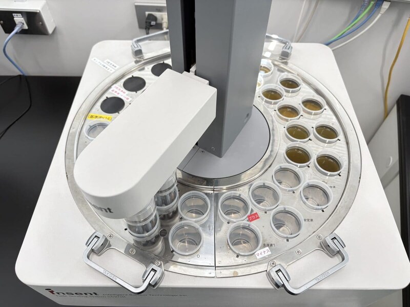 味覚センサーによる測定