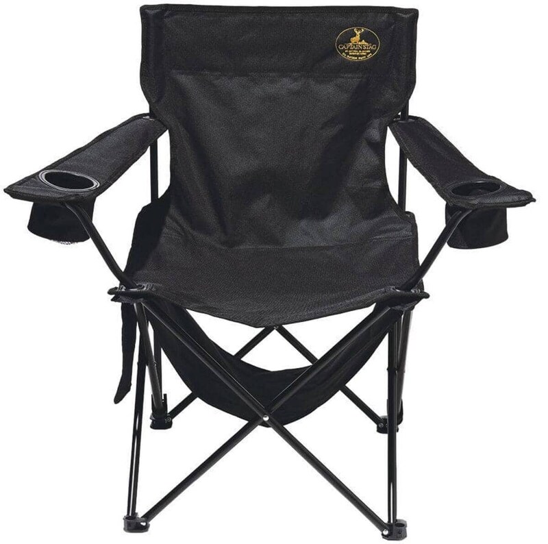 キャプテンスタッグ　CSG 棚モック付リラックスラウンジチェア