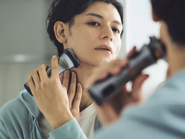 肌にやさしく、浅剃りできる！