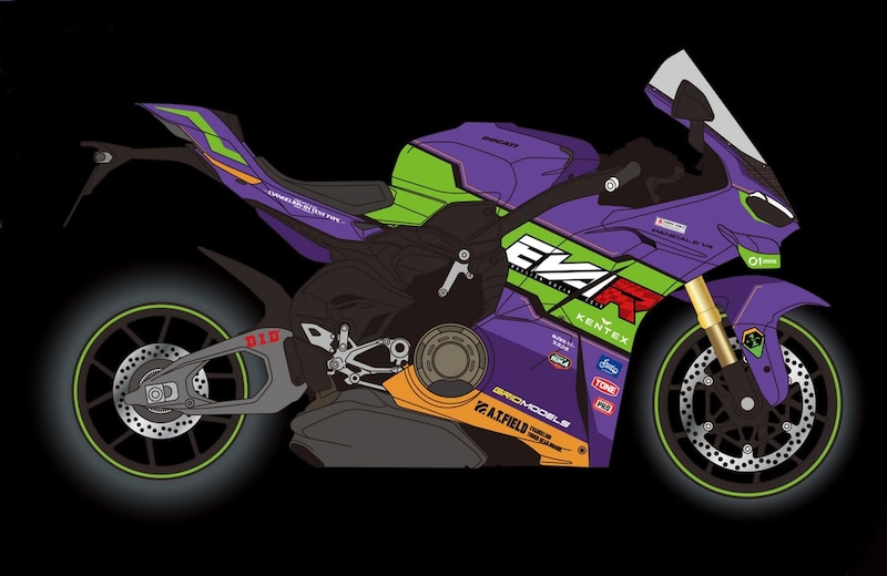 レンタル819でエヴァRT初号機仕様のパニガーレV4に乗れる