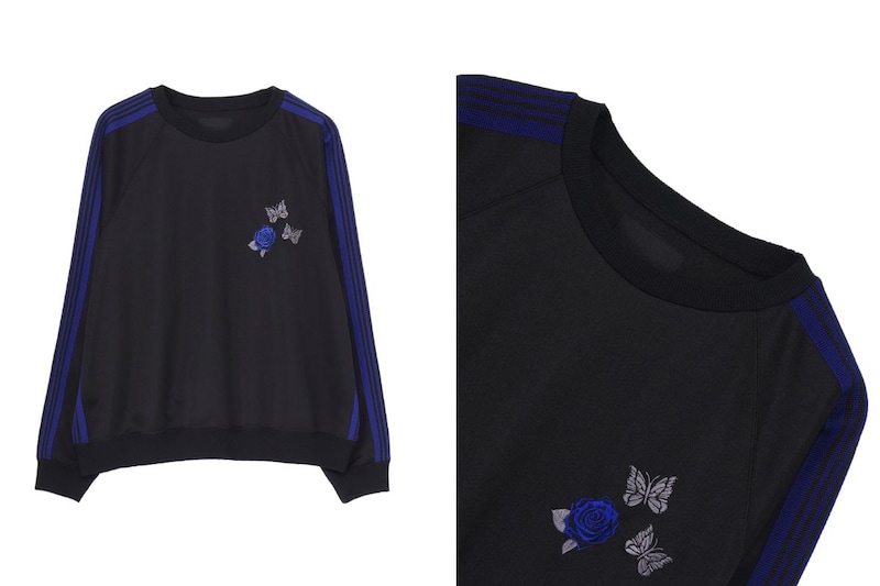 ワイルドサイド×ニードルズ「トラッククルーネックシャツ」￥35,200