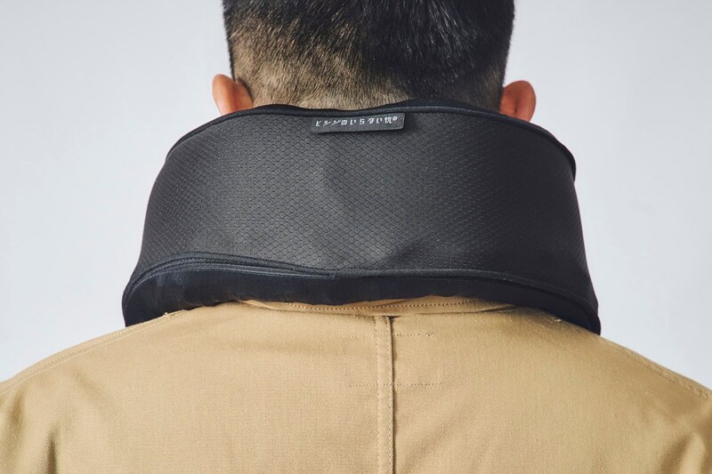 内側から外側へ効率よく空気が逃げていく仕組み