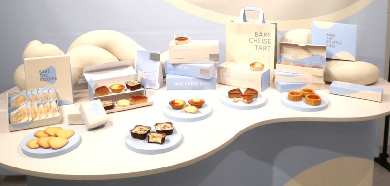 リブランディングで商品ラインナップが増えた「BAKE CHEESE TART」