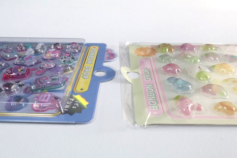 パッケージ包装が異なる