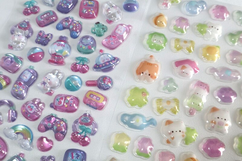 よく見るとシールのクオリティも全然違う