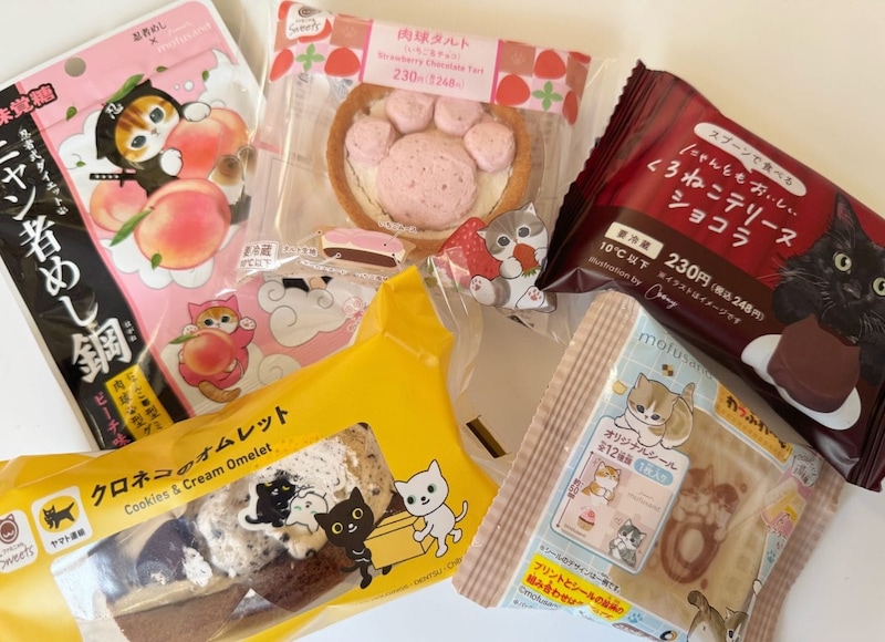 今年もファミマが猫まみれに！？「ファミリ～にゃ～ト大作戦！」のキュートなスイーツ5品を食べ比べ！