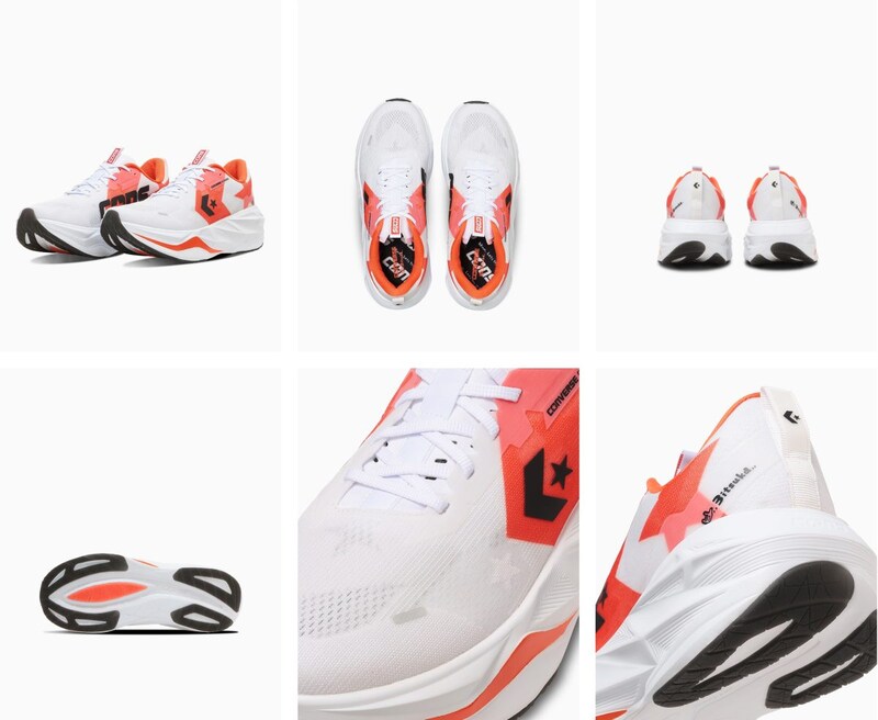 大気中の成分を物理的に発泡させることで、非常に微細かつ均一な気泡を分布させ、大幅な軽量化と、形状回復性に優れた高反発性を両立。適切な硬度に調整された柔らかなソールが、着地時の衝撃を優しく受け止め、リズムよく「ポンポン」と弾むような推進力を生み出す