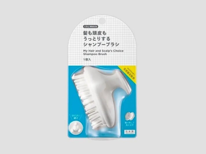 くらしWelcia
髪も頭皮もうっとりするシャンプーブラシ
¥602(税込)