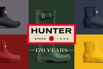 【雨の日だけじゃもったいない】創立170年＆誕生70周年！ハンターのWアニバーサリーの初陣を飾るのは「痛くなりにくい」新作チェルシー