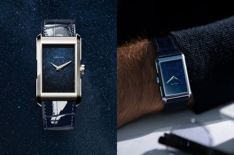 コーニッシュ「ヴィジョネア アベンチュリン」¥77,000/クオーツ/24×39.5㎜/5気圧防水