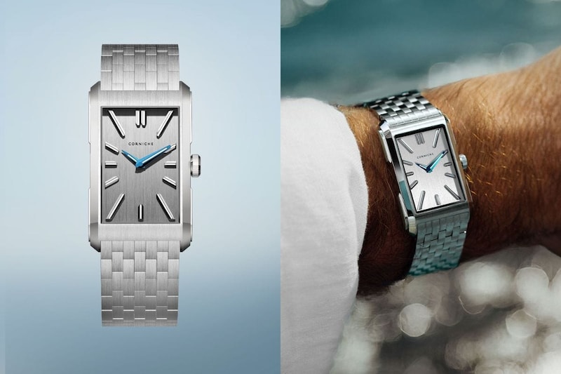 コーニッシュ「ヴィジョネア シルバーオンブレスレッド」¥82,500/クオーツ/24×39.5㎜/5気圧防水