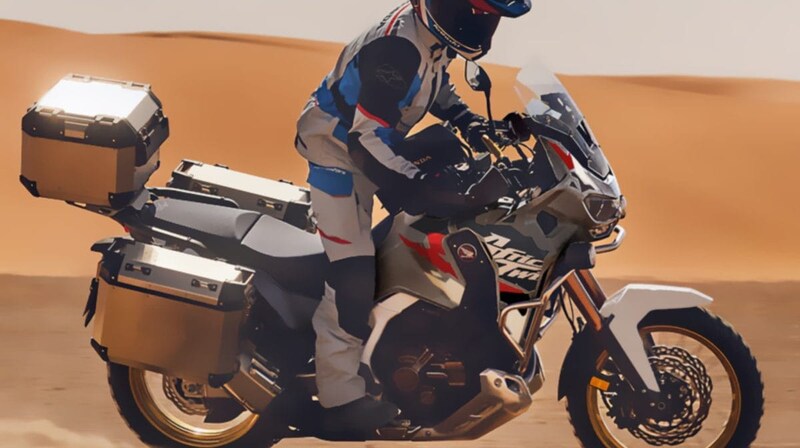ホンダの大型アドベンチャーの最新モデル「CRF1100L Africa Twin Adventure Sports ES Dual Clutch Transmission」