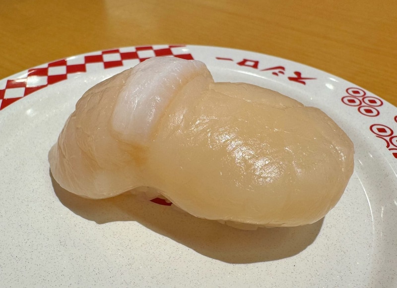 圧巻の大きさ「北海道産ジャンボほたて貝柱」