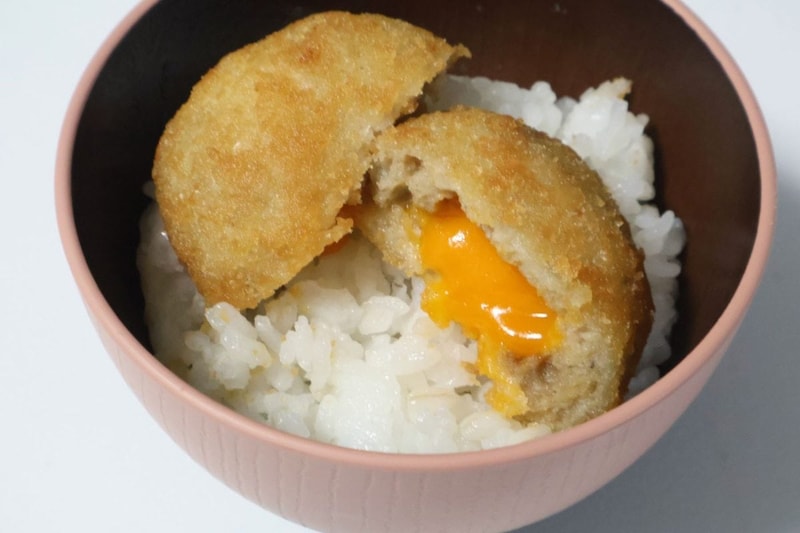 おすすめはご飯の上で食べること