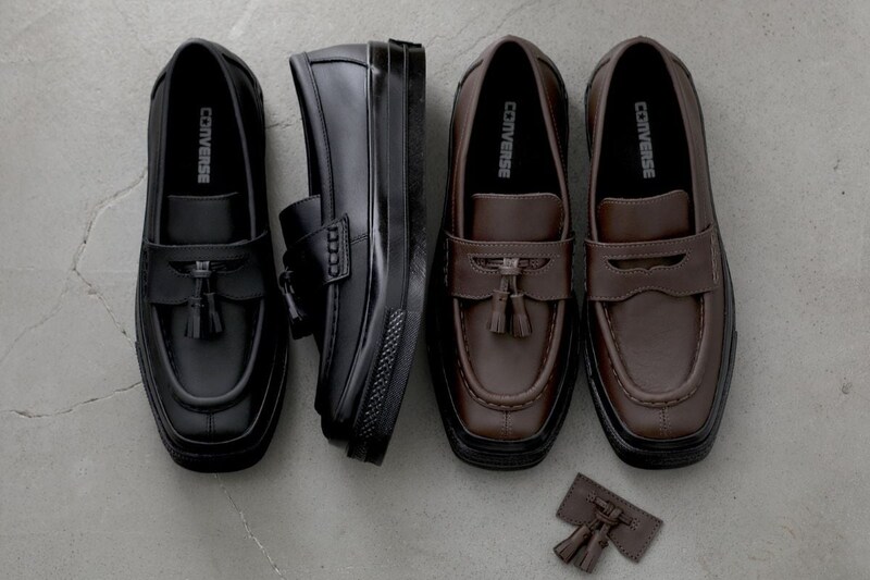 【コンバース】革靴顔なのに履き心地はスニーカー!タッセル付き2WAY仕様な「大人のオールスター」が誕生