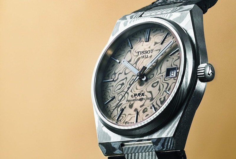 【驚愕の一生モノ】尾錠までダマスカス鋼の衝撃…ティソ「PRX」16万円台で手にする本格時計