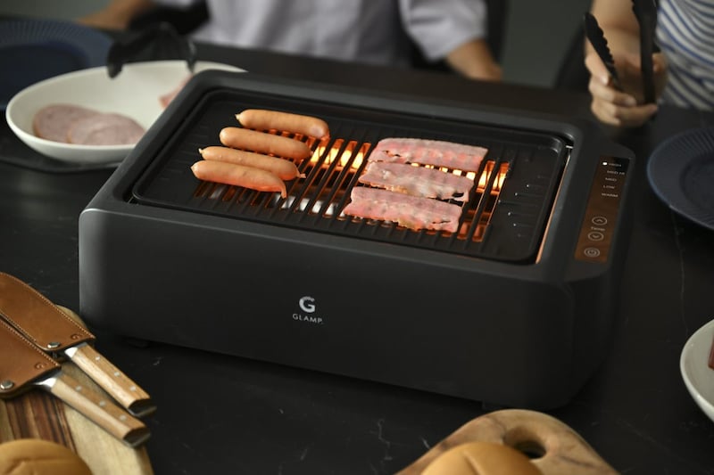 【新機能でさらに煙が出にくく進化!】Makuake市場最も売れた焼肉グリル・グランプ「超少煙グリル」の第2弾が登場!