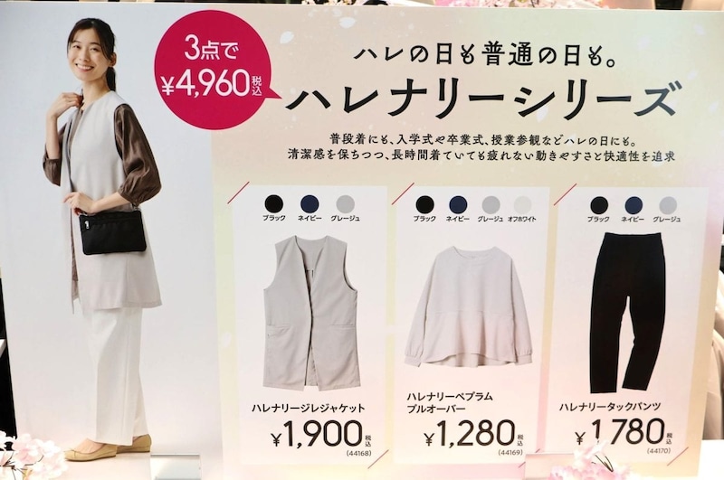 ワークマンの「ハレナリーシリーズ」