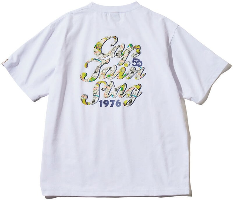 キャプテンスタッグ　50th CAPTAIN STAG T-Shirt（ポップロゴ／ホワイト）