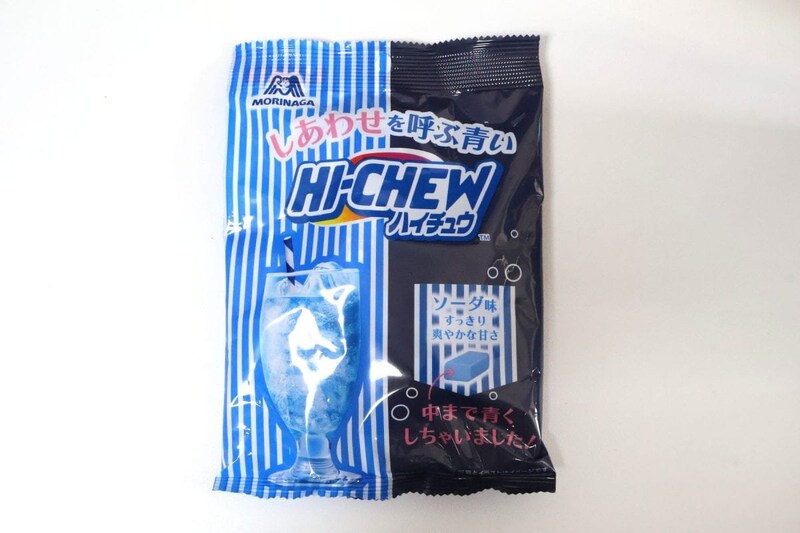 「森永製菓 しあわせを呼ぶ青いハイチュウ ソーダ味」