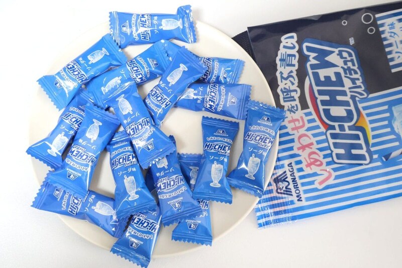 「森永製菓 しあわせを呼ぶ青いハイチュウ ソーダ味」