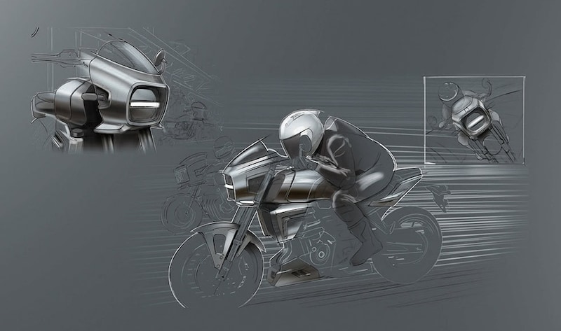 GSX–8TTは、1970〜80年代のクラシックなロードレーサーから着想を受けて仕上げられたモデル