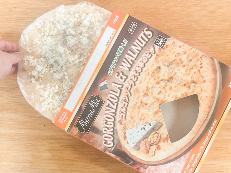 「クアトロフォルマッジ」より100円以上、「ピザマルゲリータ」より200円以上お高いアッパーレベルの冷凍ピザです