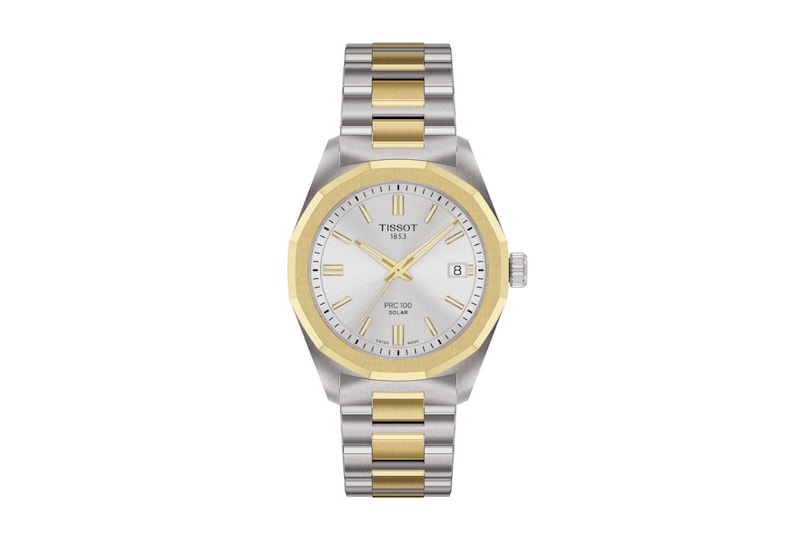 ティソ「ティソ PRC 100 ソーラー（T151.822.22.031.00）」￥82,500／クォーツ（ソーラー）／34㎜径／10気圧防水