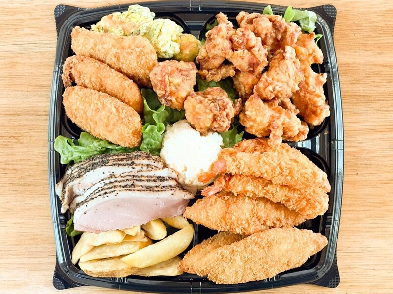 【業スー行ったら絶対探して】1人前約395円で“鴨肉”も!惣菜コーナーの大盛りオードブルが家飲みの正解すぎた