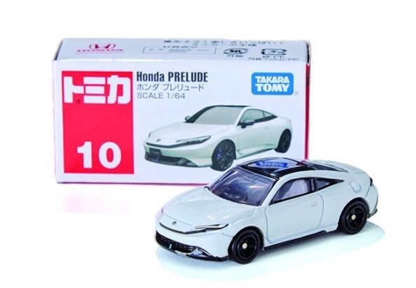 トミカ No.10 ホンダ プレリュード ￥594