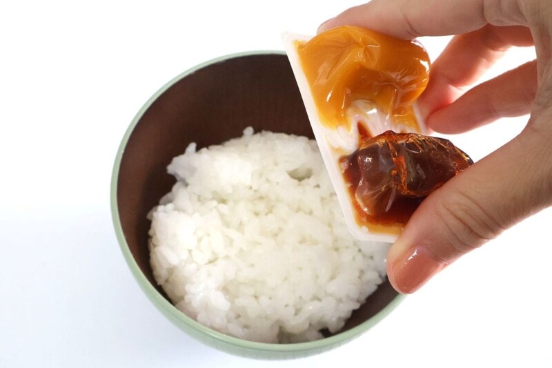 パキッとするだけで2種類の液体が噴出