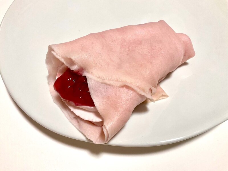 セブン-イレブン、もっちり和クレープ さくらといちご