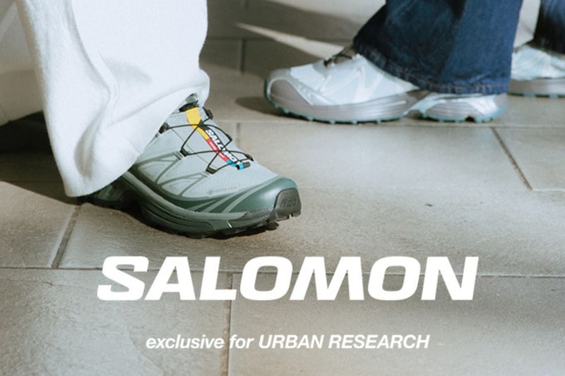 【争奪戦必至の限定サロモン】アーバンリサーチだけの都会派カラー!春夏新作の「XT-6 GTX」「XT-Whisper」が大人の足元に効く