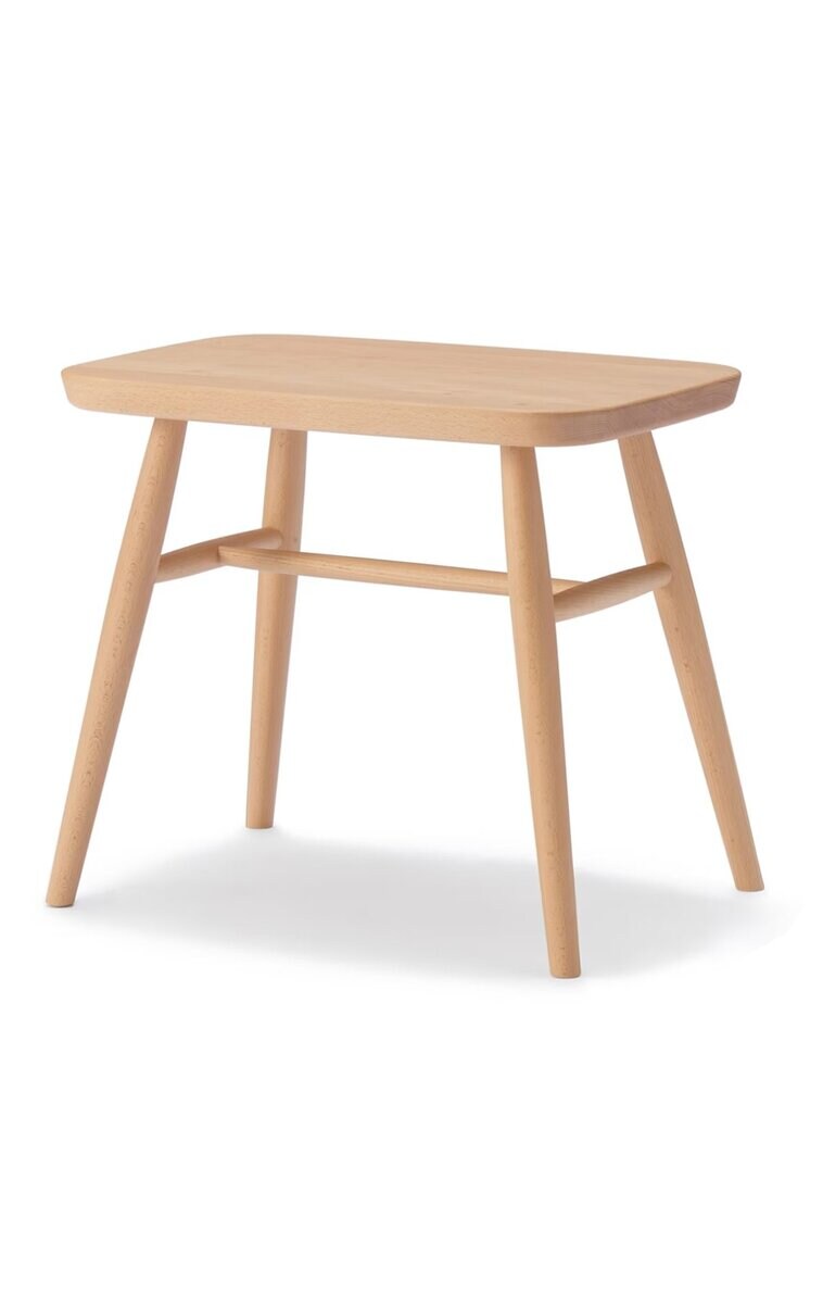 無印良品のブナ材スツール丸脚