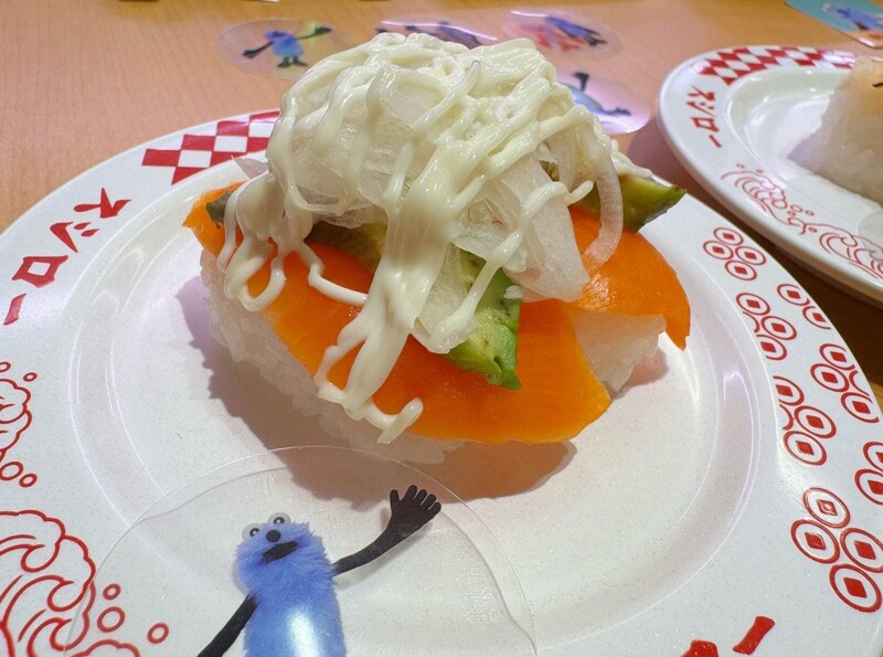 パペットスンスンコラボ限定クリアピック付き サーモンアボカド