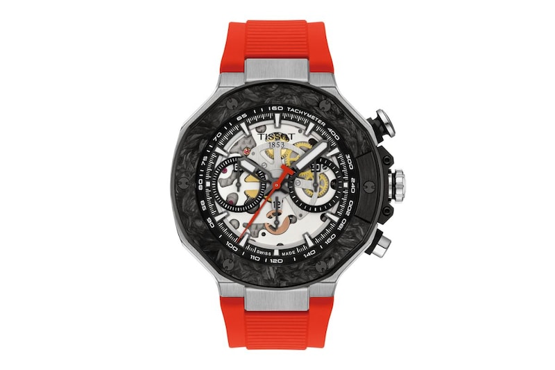 ティソ「ティソ T-レース MotoGP オートマティック 2026 リミテッドエディション」￥325,600／自動巻／45㎜径／10気圧防水／世界限定2026本