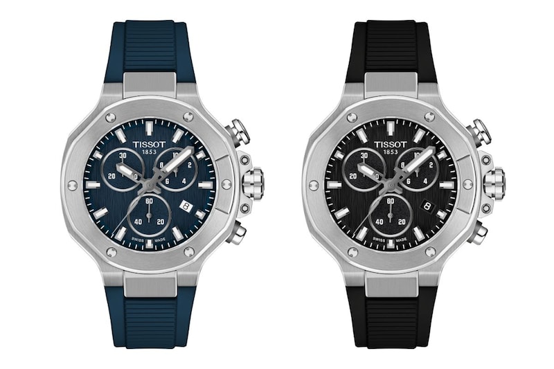 ティソ「ティソ T-レース クォーツクロノグラフ」各￥87,450／クォーツ／38㎜径／10気圧防水