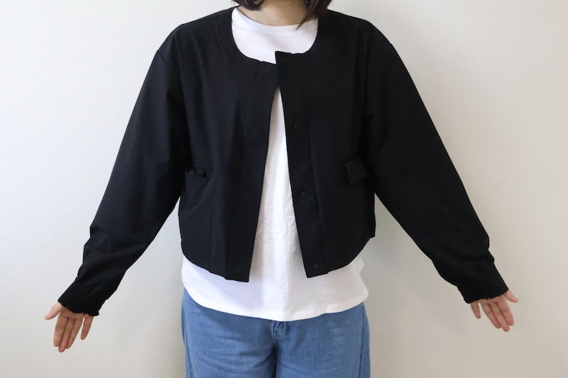 ワークマン　レディースエアロクラスターポケットブルゾン