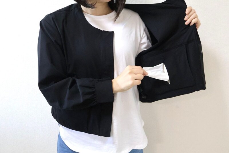 ポケットティッシュをセットできる