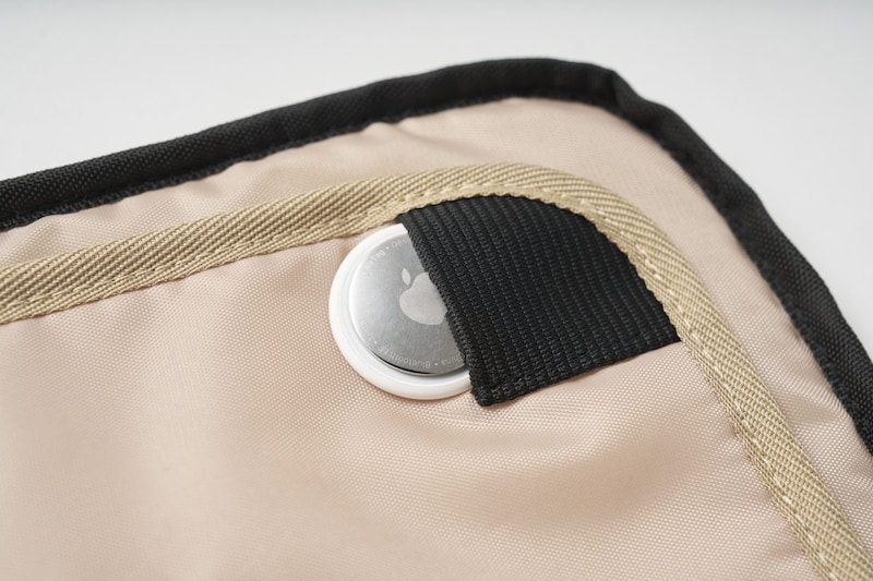 紛失防止タグも入れられる!