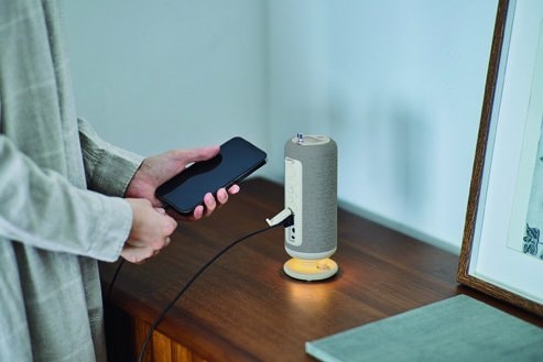 リズム CRANKSPEAKER 9YYA50RH　「スマホ給電」