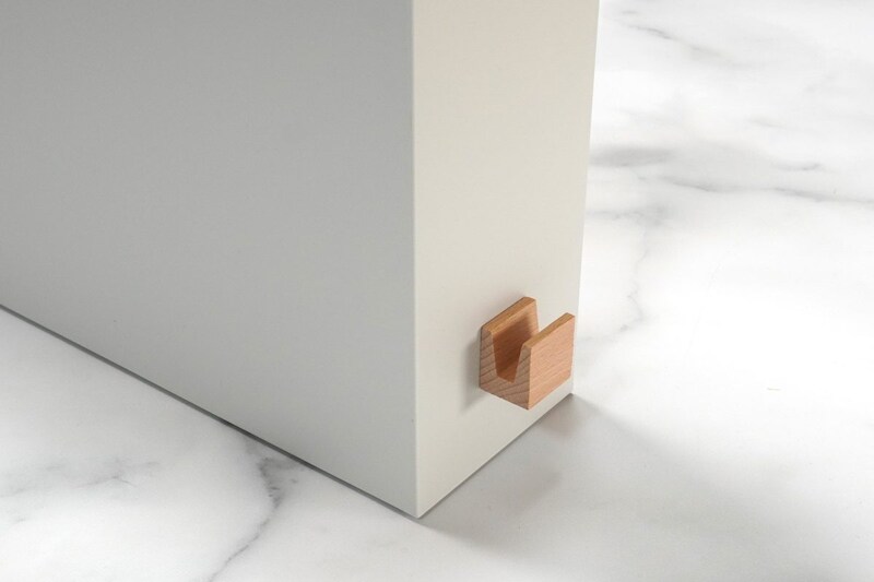 無印良品 引き出しやすくなる つまみ 角型 ファイルボックス用 ￥290 2個入り