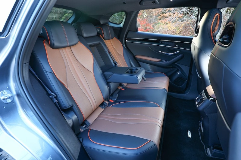 リアシートも前席同様にゆったりとした座り心地