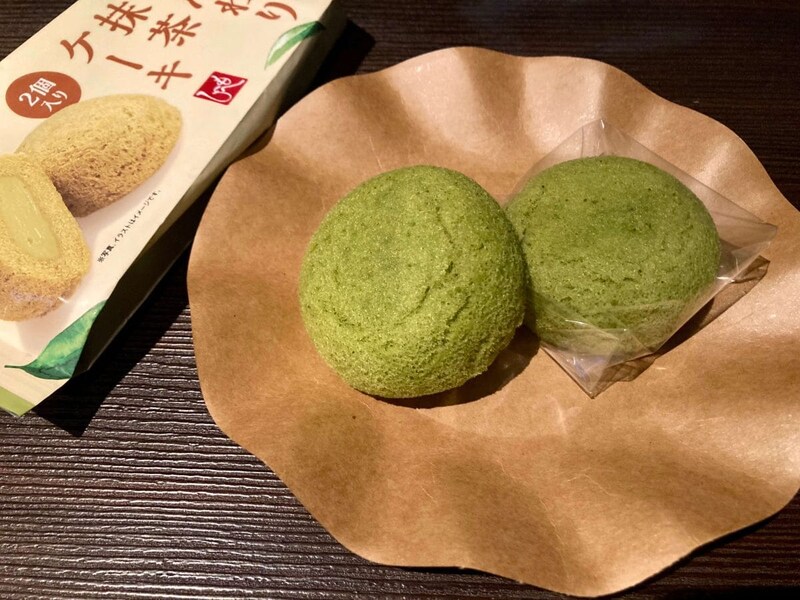 カルディ、もへじ ふんわり抹茶ケーキ