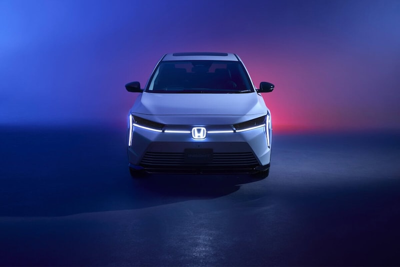 新型インサイトは力強い躍動感が特徴のSUVタイプのBEV。日本国内では3000台の限定で販売される