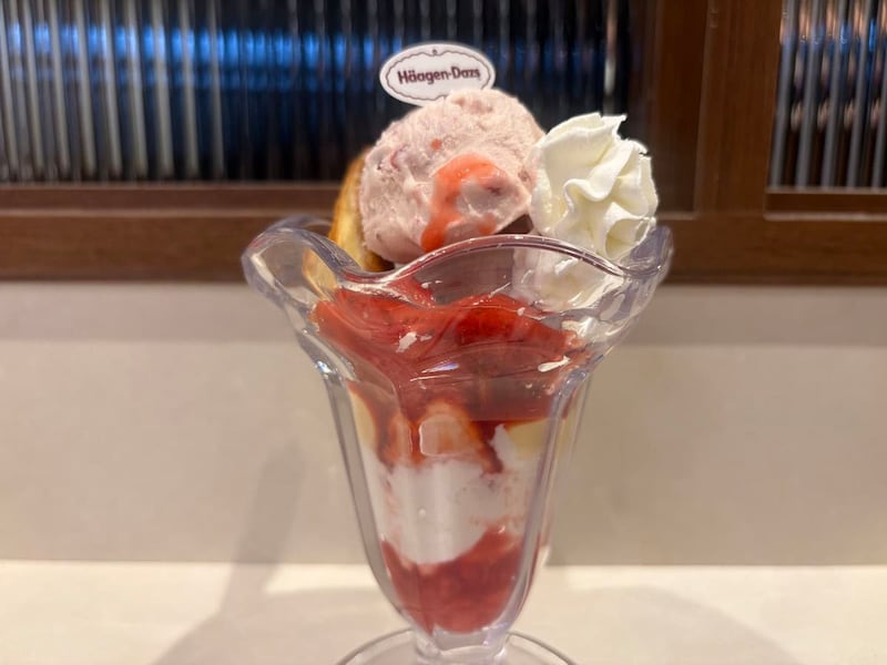 まるでミルフィーユのような層が表現されていた