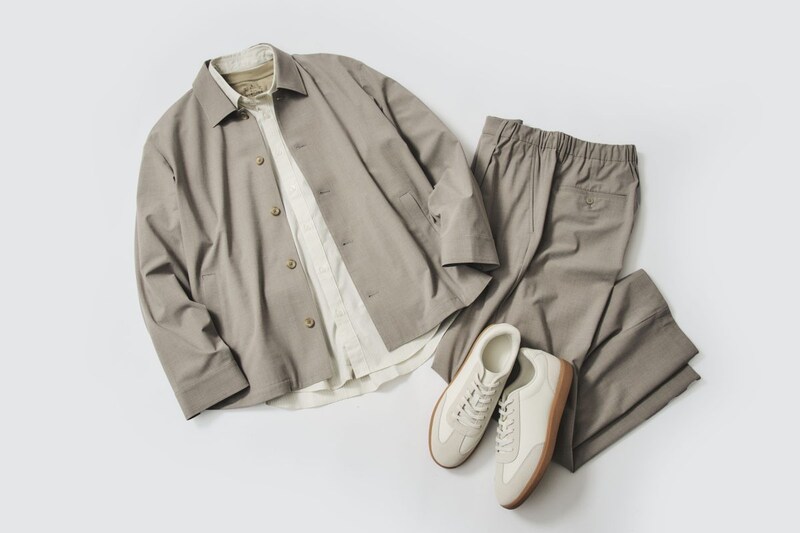 暖かくなってきたら明るめのシャツをレイヤードして春っぽいコーディネートに