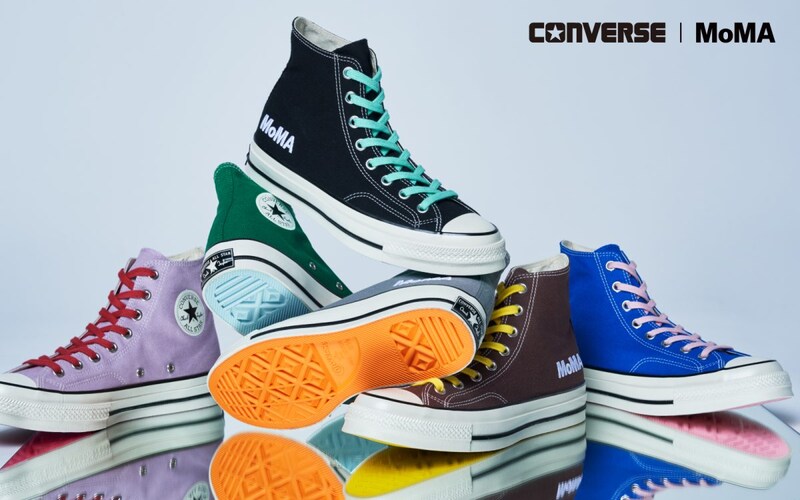 【CONVERSE and MoMA】コンバースとタッグをくんだMoMA史上初の日本限定スニーカーに大注目！アウトソールにもこだわった全6色展開